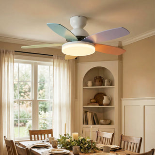 Petal Shaped Petalo Ceiling Fan Light