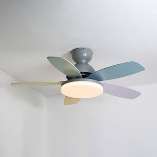Petal Shaped Petalo Ceiling Fan Light