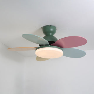 Petal Shaped Petalo Ceiling Fan Light