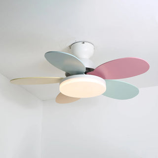 Petal Shaped Petalo Ceiling Fan Light