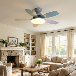 Petal Shaped Petalo Ceiling Fan Light