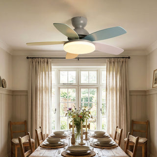 Petal Shaped Petalo Ceiling Fan Light