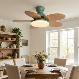 Petal Shaped Petalo Ceiling Fan Light