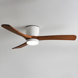 Propeller Style Wooden Ceiling Fan Light