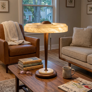 Quiet Luxury Alabaster Table Lamp
