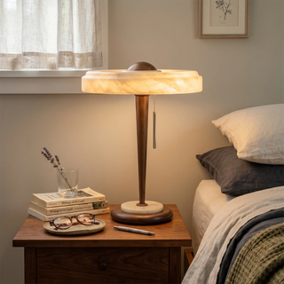 Quiet Luxury Alabaster Table Lamp