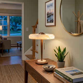 Quiet Luxury Alabaster Table Lamp