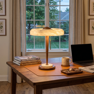 Quiet Luxury Alabaster Table Lamp