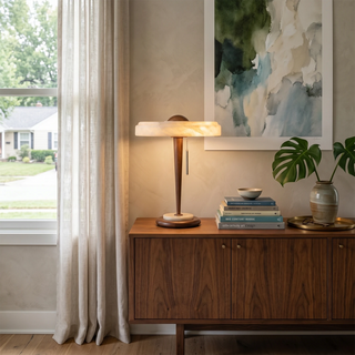 Quiet Luxury Alabaster Table Lamp