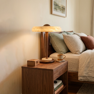 Quiet Luxury Alabaster Table Lamp