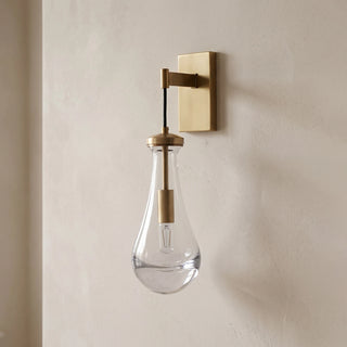 Raindrop Crystal Wall Sconce