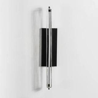 Rainer Faceted Crystal Bar Sconce