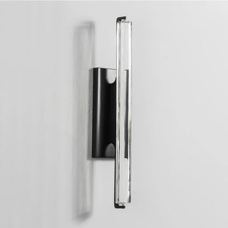Rainer Faceted Crystal Bar Sconce