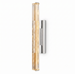 Rainer Faceted Crystal Bar Sconce
