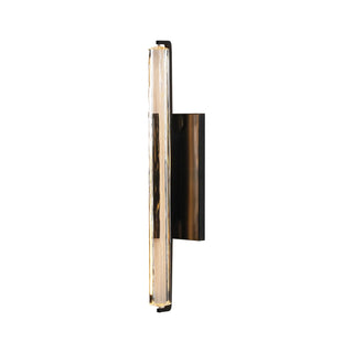 Rainer Faceted Crystal Bar Sconce