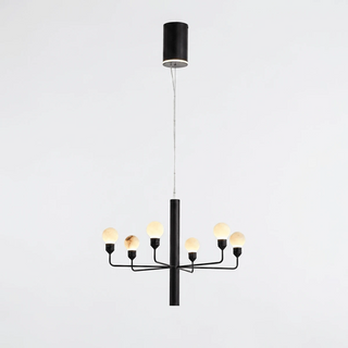 Ramelle Alabaster Tiered Branch Chandelier