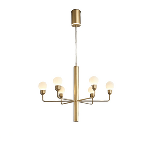 Ramelle Alabaster Tiered Branch Chandelier