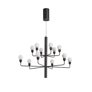Ramelle Alabaster Tiered Branch Chandelier