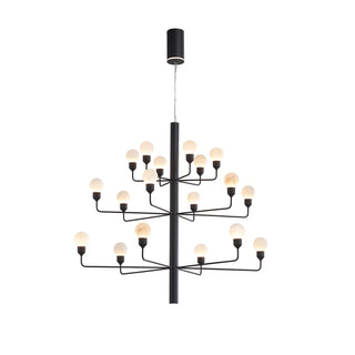 Ramelle Alabaster Tiered Branch Chandelier