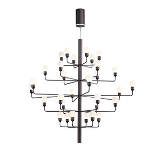 Ramelle Alabaster Tiered Branch Chandelier
