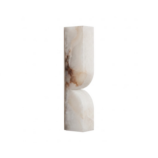 Rectangular Alabaster Essence Wall Sconce