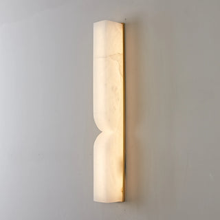 Rectangular Alabaster Essence Wall Sconce