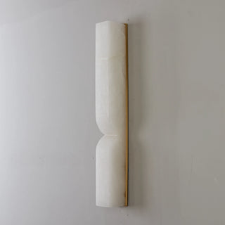 Rectangular Alabaster Essence Wall Sconce