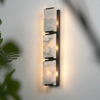 Rectangular Alabaster Wall Lamp