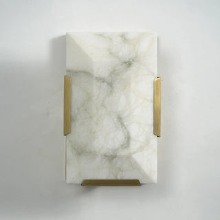 Rectangular Alabaster Wall Lamp