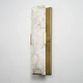 Rectangular Alabaster Wall Lamp