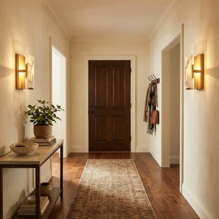 Rectangular Alabaster Wall Lamp