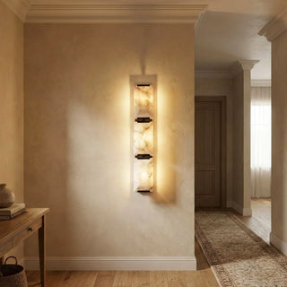 Rectangular Alabaster Wall Lamp