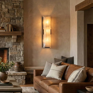 Rectangular Alabaster Wall Lamp