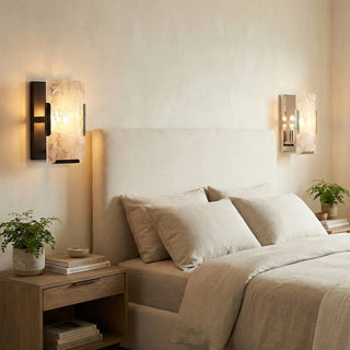 Rectangular Alabaster Wall Lamp