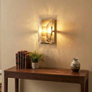 Rectangular Crystal Wall Lamp