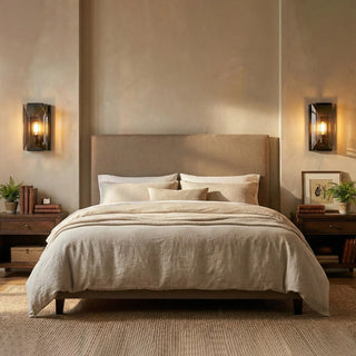 Rectangular Crystal Wall Lamp