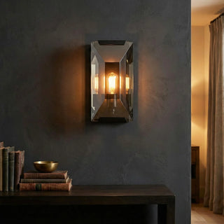 Rectangular Crystal Wall Lamp