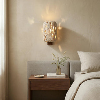 Rectangular Edenstone Travertine Wall Sconce