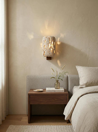 Rectangular Edenstone Travertine Wall Sconce