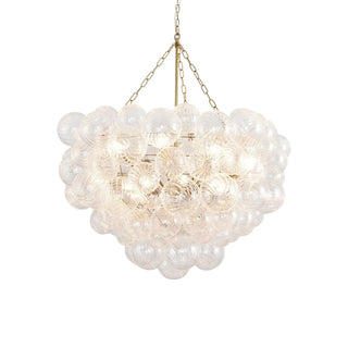 Ribbed-Glass-Ball-Bubbles-Chandelier-Vidirlighting4_1 - Vidirlighting