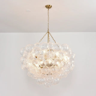 Ribbed-Glass-Ball-Bubbles-Chandelier-Vidirlighting1_2 - Vidirlighting