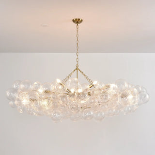 Ribbed-Glass-Ball-Bubbles-Chandelier-Vidirlighting1_5 - Vidirlighting