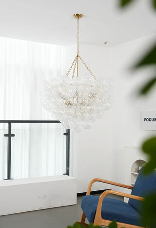 Ribbed-Glass-Ball-Bubbles-Chandelier-Vidirlighting1_13 - Vidirlighting