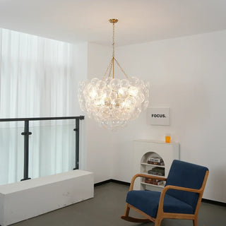 Ribbed-Glass-Ball-Bubbles-Chandelier-Vidirlighting1_9 - Vidirlighting