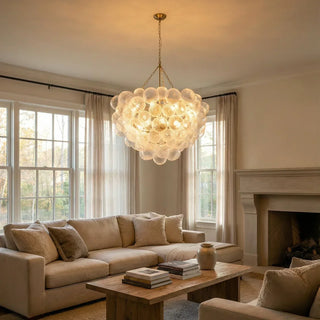 Ribbed-Glass-Ball-Bubbles-Chandelier-Vidirlighting2_8 - Vidirlighting