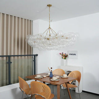 Ribbed-Glass-Ball-Bubbles-Chandelier-Vidirlighting1_16 - Vidirlighting
