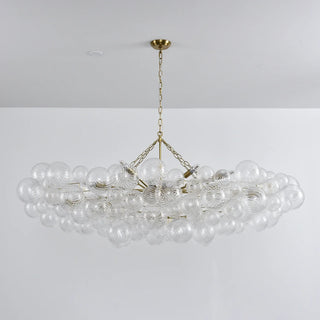 Ribbed-Glass-Ball-Bubbles-Chandelier-Vidirlighting1_4 - Vidirlighting