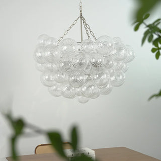 Ribbed-Glass-Ball-Bubbles-Chandelier-Vidirlighting1_22 - Vidirlighting
