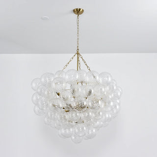 Ribbed-Glass-Ball-Bubbles-Chandelier-Vidirlighting1_1 - Vidirlighting