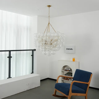 Ribbed-Glass-Ball-Bubbles-Chandelier-Vidirlighting1_8 - Vidirlighting